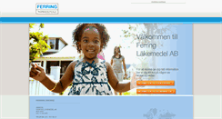 Desktop Screenshot of ferring.se