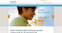 Desktop Screenshot of ferring.ch